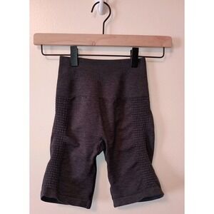 Alphalete 7" Gray Biker Shorts‎ Wmns Sz Xs Activewear Gym Training Stretch